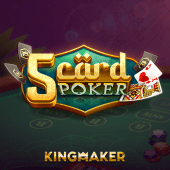 okebet slot 5 Card Poker cards game